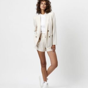 DANTE - D6MINTA OVERSIZED BLAZER - CHALK