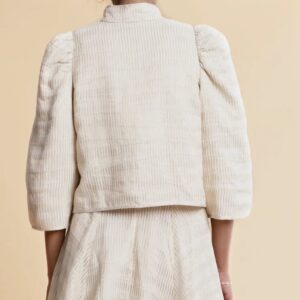 BY TIMO - GOLDEN ORGANZA JACKET - OFF WHITE