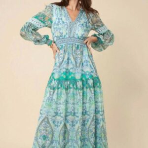 HALE BOB - EDLYNN MAXI DRESS - BLUE